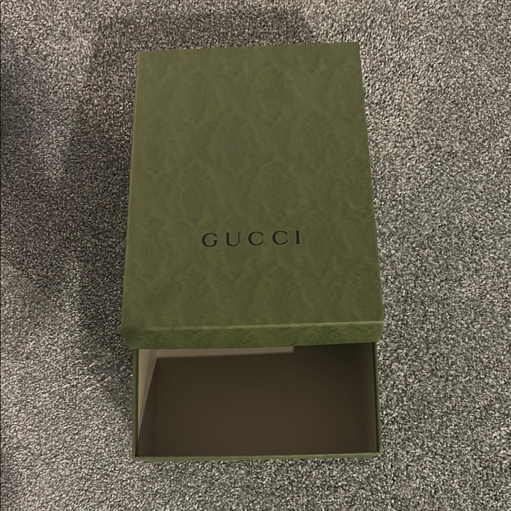 Gucci Olive Green Decorative Box